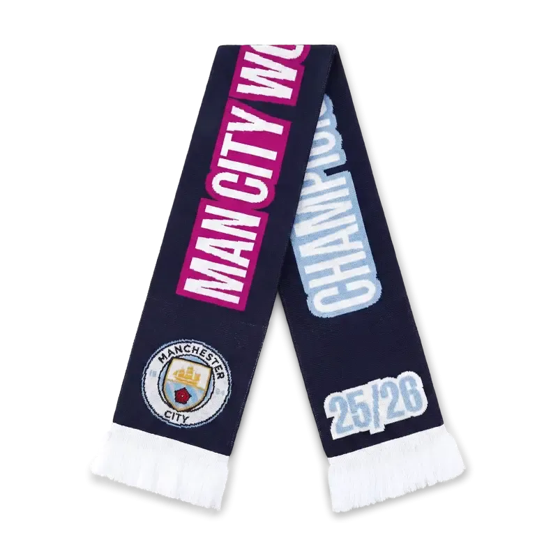 Manchester City Women WSL Winners Scarf 2025/26 | Manchester City Shop