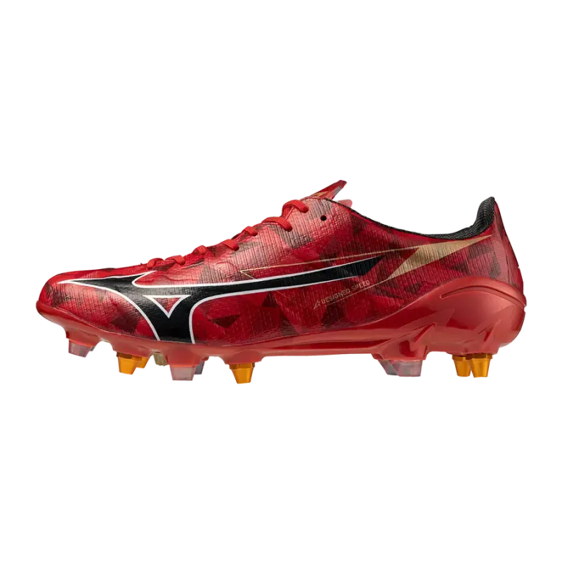 Mizuno MIZUNO ALPHA II JAPAN MIX MORELIA 40th Red/Black/Gold | Manchester City Shop