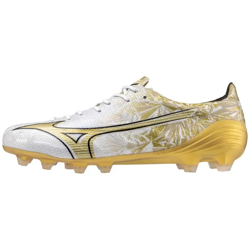 Mizuno MIZUNO ALPHA JAPAN FG White/GE Gold/Black | Manchester City Shop