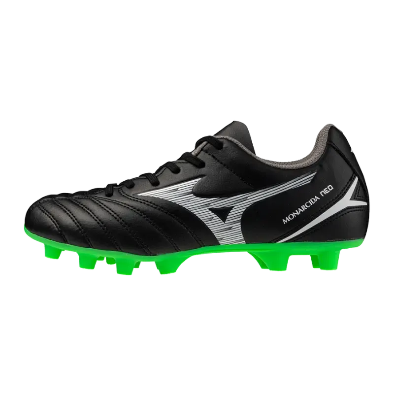 Mizuno MONARCIDA NEO III SELECT Jr Black/Neon Green | Manchester City Shop