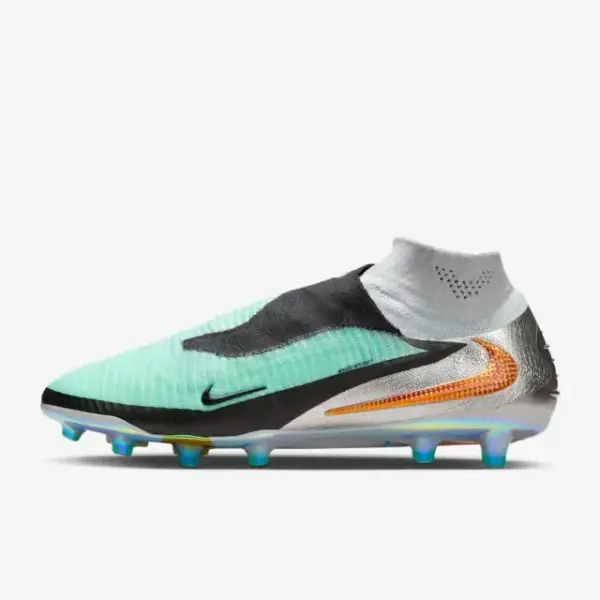 Nike Phantom 6 High Elite AG Chrome Black | Manchester City Shop