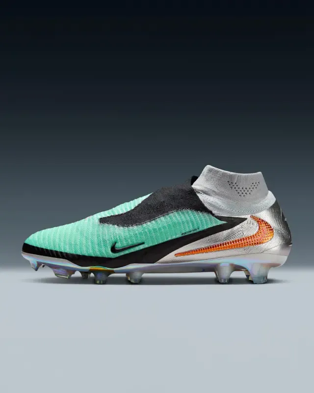 Nike Phantom 6 High Elite FG Chrome Black | Manchester City Shop Nike Phantom 6 High Elite FG Chrome Black | Manchester City Shop