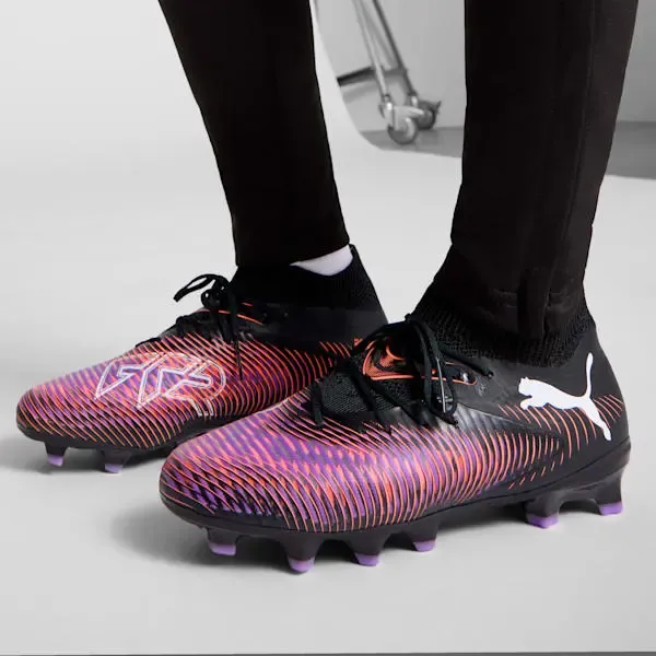 Puma Future 8 Pro FG/AG Black / White (GS) | Manchester City Shop