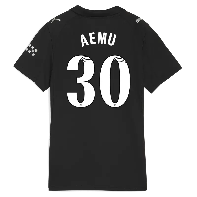Women’s Manchester City Away Jersey 2025/26 With AEMU 30 Printing | Manchester City Shop Women’s Manchester City Away Jersey 2025/26 With AEMU 30 Printing | Manchester City Shop