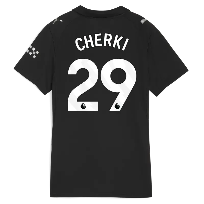 Women’s Manchester City Away Jersey 2025/26 With CHERKI 29 Printing | Manchester City Shop Women’s Manchester City Away Jersey 2025/26 With CHERKI 29 Printing | Manchester City Shop