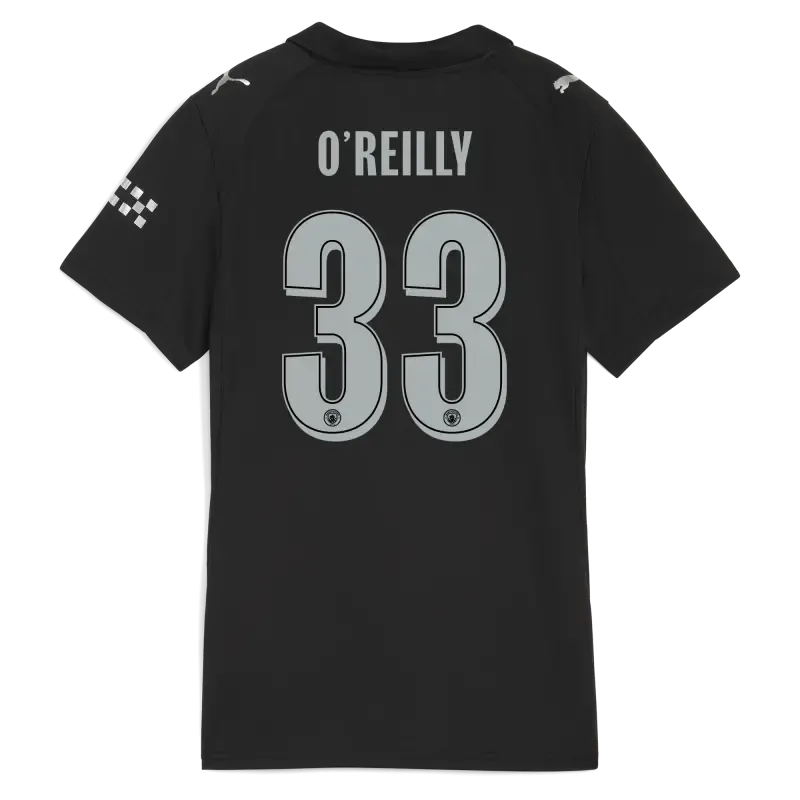 Women’s Manchester City Away Jersey 2025/26 With O’REILLY 33 Printing | Manchester City Shop