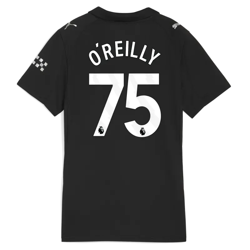 Women’s Manchester City Away Jersey 2025/26 With O’REILLY 75 Printing | Manchester City Shop Women’s Manchester City Away Jersey 2025/26 With O’REILLY 75 Printing | Manchester City Shop
