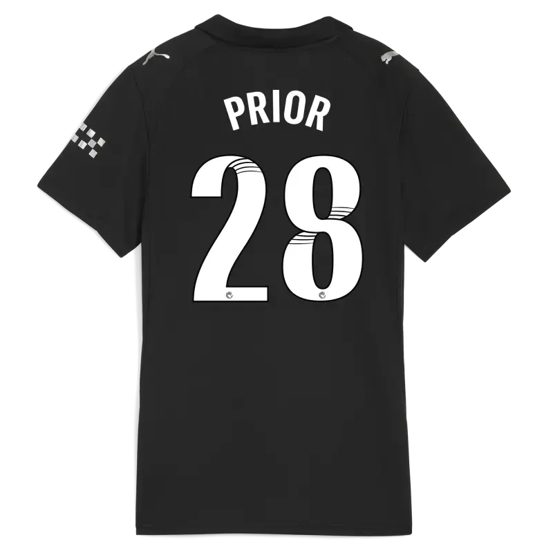 Women’s Manchester City Away Jersey 2025/26 With PRIOR 28 Printing | Manchester City Shop