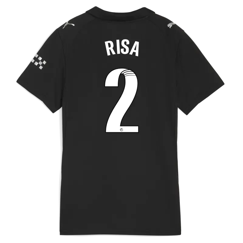 Women’s Manchester City Away Jersey 2025/26 With RISA 2 Printing | Manchester City Shop Women’s Manchester City Away Jersey 2025/26 With RISA 2 Printing | Manchester City Shop
