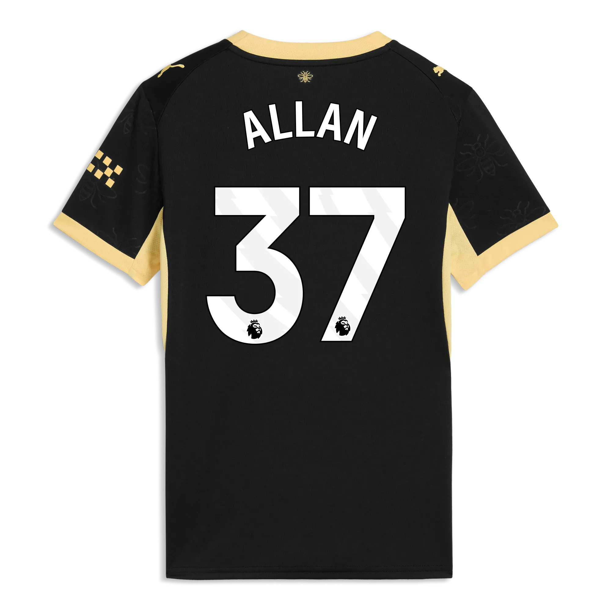 Women’s Manchester City Away Jersey 2026/27 With ALLAN 37 Printing | Manchester City Shop