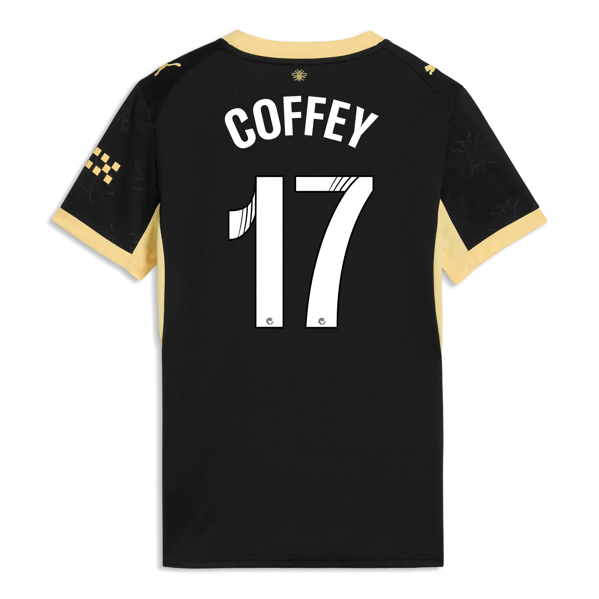 Women’s Manchester City Away Jersey 2026/27 With COFFEY 17 Printing | Manchester City Shop