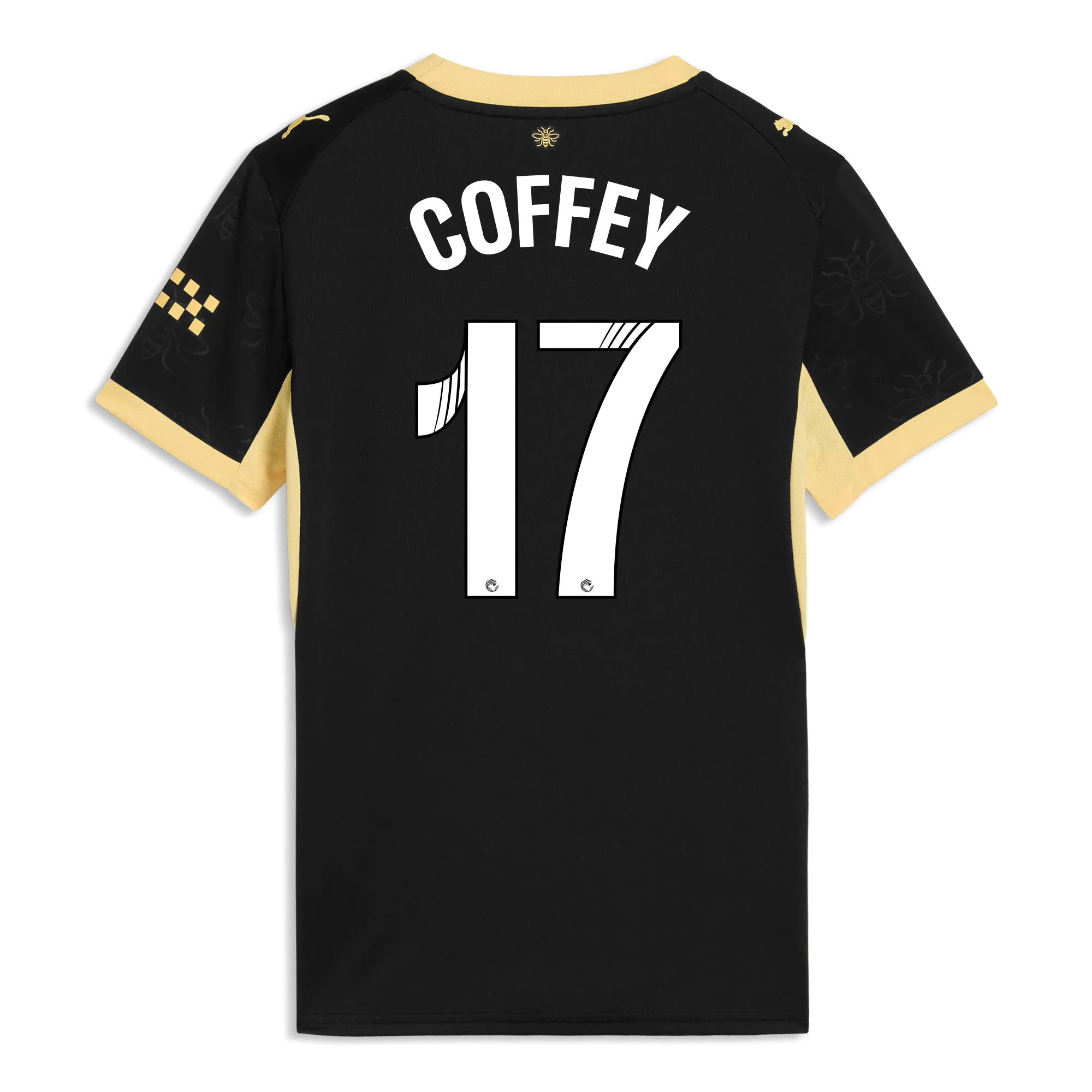 Women’s Manchester City Away Jersey 2026/27 With COFFEY 17 Printing | Manchester City Shop