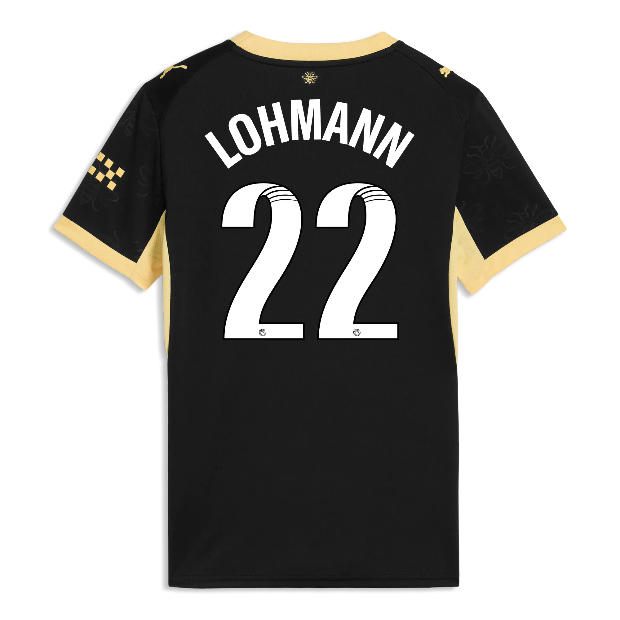 Women’s Manchester City Away Jersey 2026/27 With LOHMANN 22 Printing | Manchester City Shop
