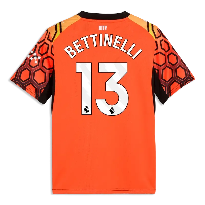 Women’s Manchester City Goalkeeper Jersey 2025/26 With BETTINELLI 13 Printing | Manchester City Shop