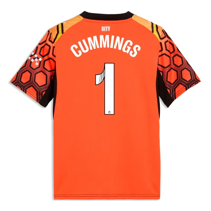 Women’s Manchester City Goalkeeper Jersey 2025/26 With CUMINGS 1 Printing | Manchester City Shop