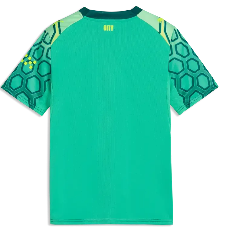 Women’s Manchester City Goalkeeper Jersey 2025/26 With Custom Printing | Manchester City Shop