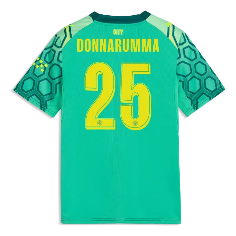 Women’s Manchester City Goalkeeper Jersey 2025/26 With DONNARUMMA 25 Printing | Manchester City Shop Women’s Manchester City Goalkeeper Jersey 2025/26 With DONNARUMMA 25 Printing | Manchester City Shop