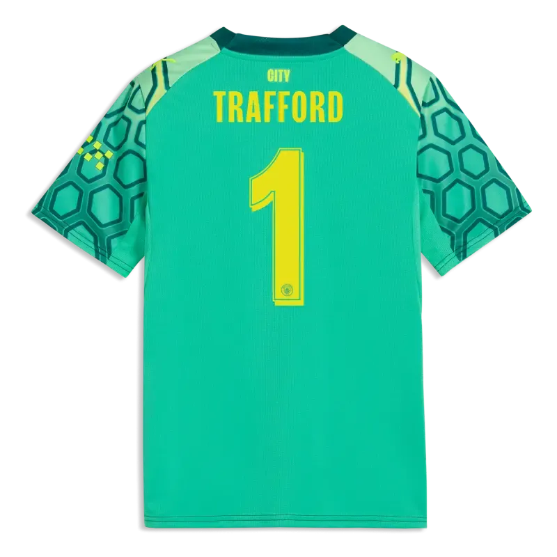 Women’s Manchester City Goalkeeper Jersey 2025/26 With TRAFFORD 1 Printing | Manchester City Shop