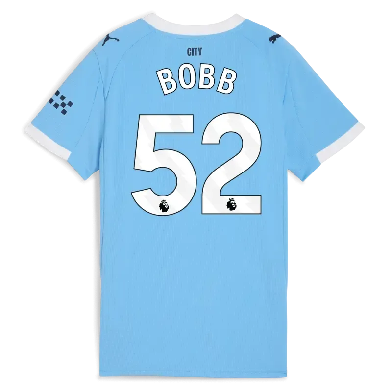 Women’s Manchester City Home Jersey 2025/26 With BOBB 52 Printing | Manchester City Shop Women’s Manchester City Home Jersey 2025/26 With BOBB 52 Printing | Manchester City Shop