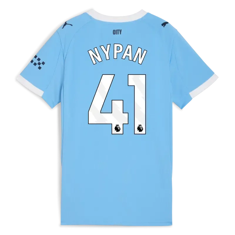 Women’s Manchester City Home Jersey 2025/26 With NYPAN 41 Printing | Manchester City Shop Women’s Manchester City Home Jersey 2025/26 With NYPAN 41 Printing | Manchester City Shop