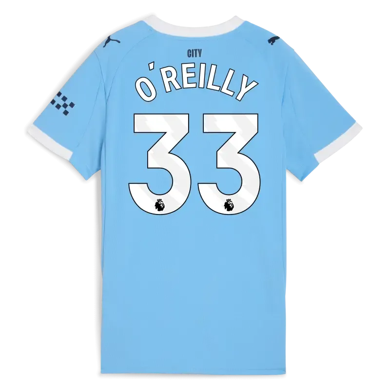 Women’s Manchester City Home Jersey 2025/26 With O’REILLY 33 Printing | Manchester City Shop Women’s Manchester City Home Jersey 2025/26 With O’REILLY 33 Printing | Manchester City Shop