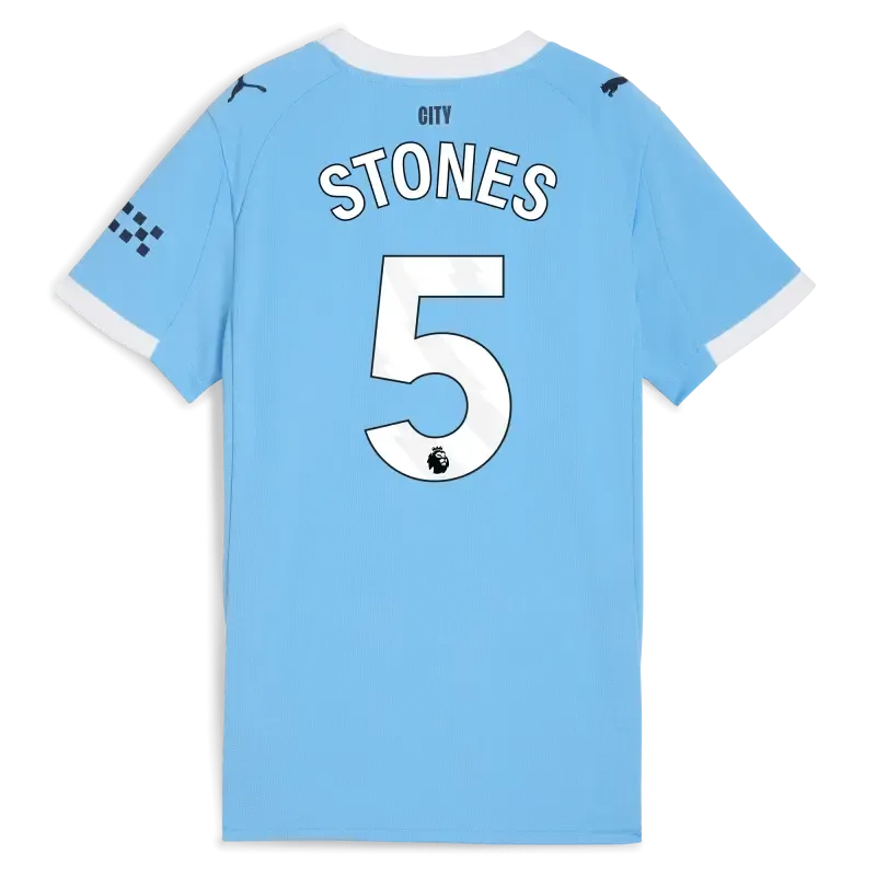 Women’s Manchester City Home Jersey 2025/26 With STONES 5 Printing | Manchester City Shop Women’s Manchester City Home Jersey 2025/26 With STONES 5 Printing | Manchester City Shop