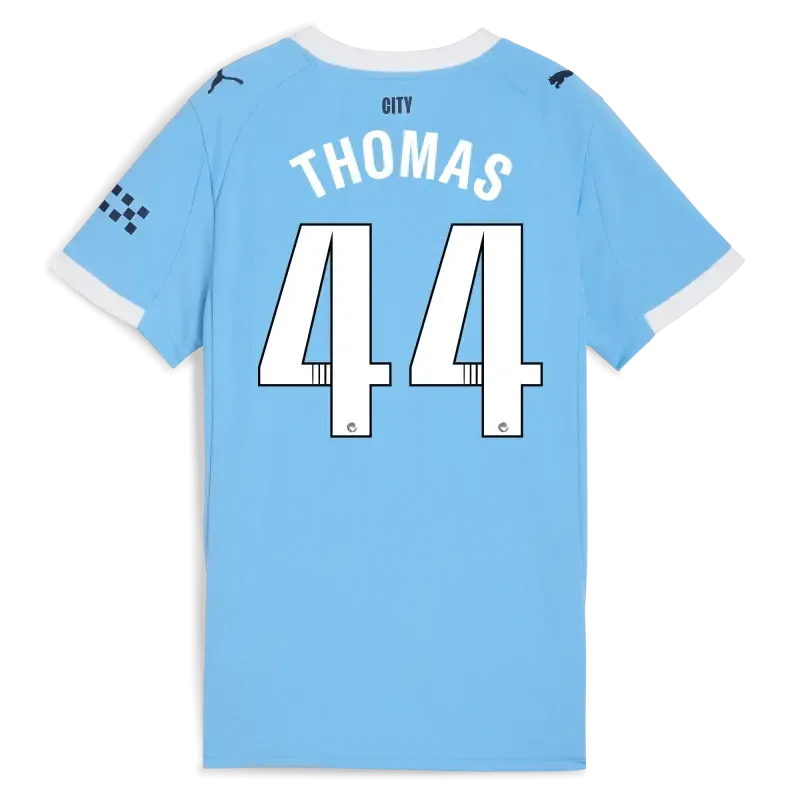 Women’s Manchester City Home Jersey 2025/26 With THOMAS 44 Printing | Manchester City Shop Women’s Manchester City Home Jersey 2025/26 With THOMAS 44 Printing | Manchester City Shop