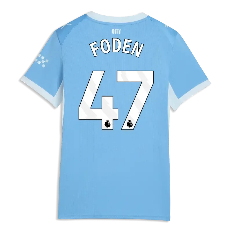 Women’s Manchester City Home Jersey 2026/27 With FODEN 47 Printing | Manchester City Shop Women’s Manchester City Home Jersey 2026/27 With FODEN 47 Printing | Manchester City Shop