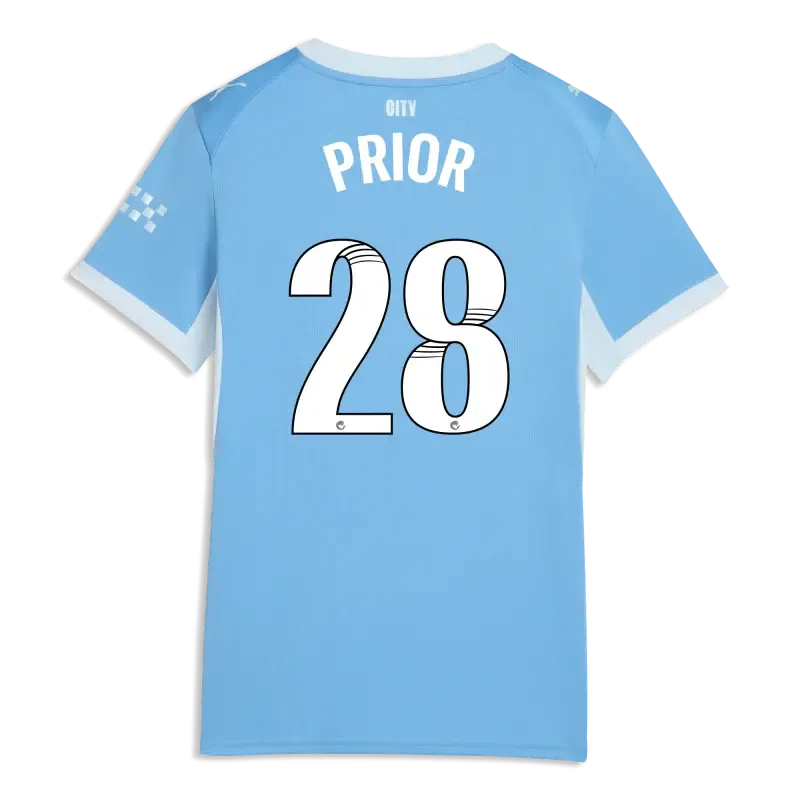 Women’s Manchester City Home Jersey 2026/27 With PRIOR 28 Printing | Manchester City Shop