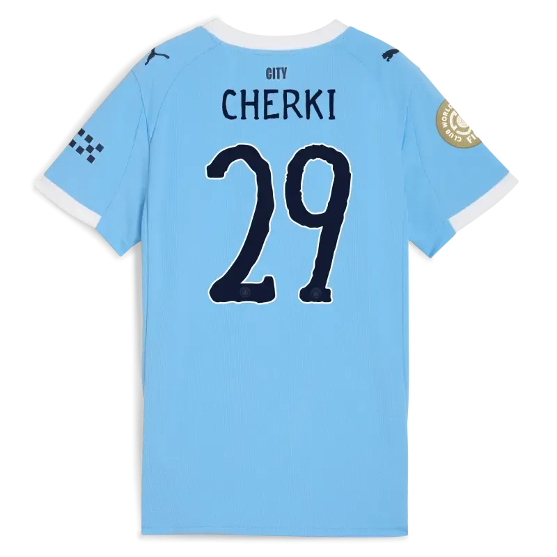 Women’s Manchester City KidSuper Club World Cup Home Jersey 2025/26 With CHERKI 29 Printing | Manchester City Shop Women’s Manchester City KidSuper Club World Cup Home Jersey 2025/26 With CHERKI 29 Printing | Manchester City Shop