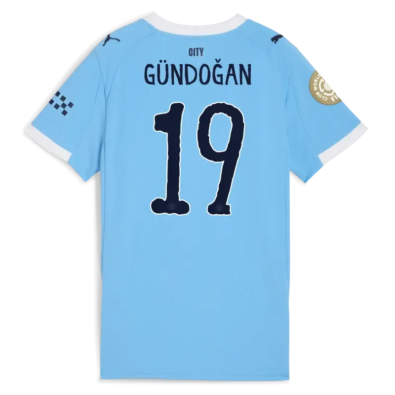 Women’s Manchester City KidSuper Club World Cup Home Jersey 2025/26 With GÜNDOĞAN 19 Printing | Manchester City Shop Women’s Manchester City KidSuper Club World Cup Home Jersey 2025/26 With GÜNDOĞAN 19 Printing | Manchester City Shop