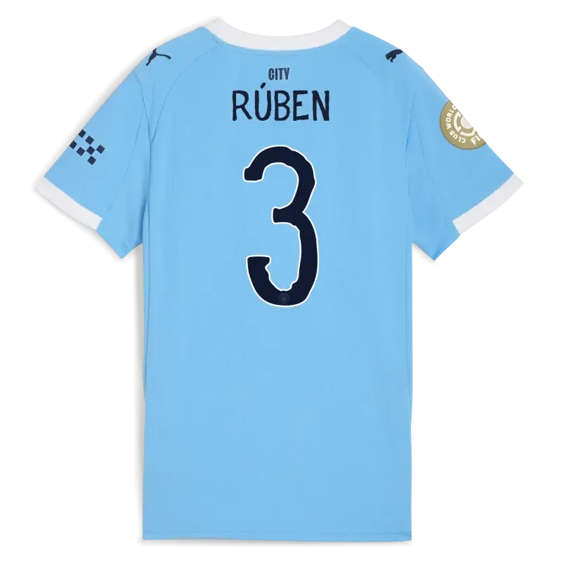 Women’s Manchester City KidSuper Club World Cup Home Jersey 2025/26 With RÚBEN 3 Printing | Manchester City Shop Women’s Manchester City KidSuper Club World Cup Home Jersey 2025/26 With RÚBEN 3 Printing | Manchester City Shop