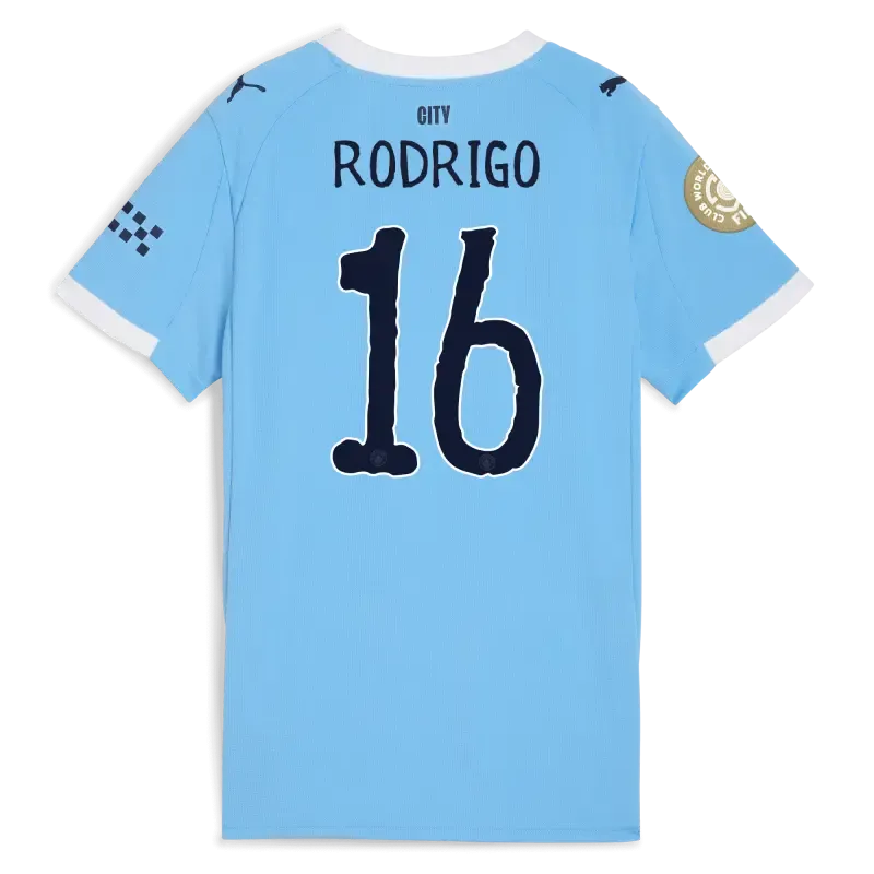 Women’s Manchester City KidSuper Club World Cup Home Jersey 2025/26 With RODRIGO 16 Printing | Manchester City Shop Women’s Manchester City KidSuper Club World Cup Home Jersey 2025/26 With RODRIGO 16 Printing | Manchester City Shop