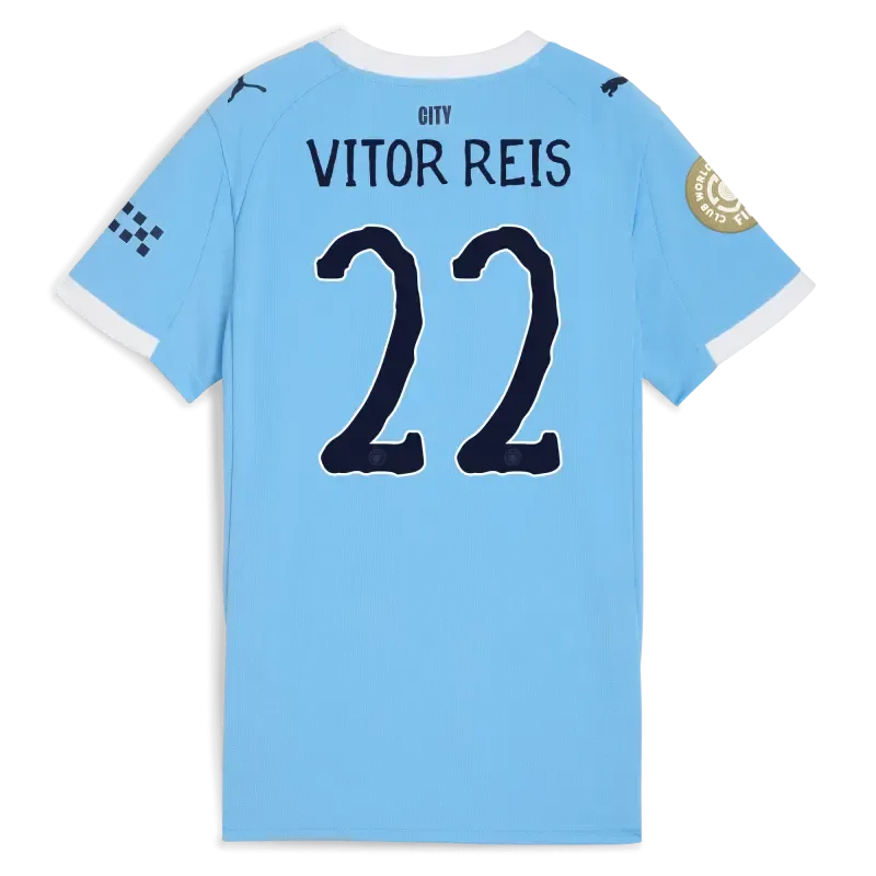 Women’s Manchester City KidSuper Club World Cup Home Jersey 2025/26 With VITOR REIS 22 Printing | Manchester City Shop Women’s Manchester City KidSuper Club World Cup Home Jersey 2025/26 With VITOR REIS 22 Printing | Manchester City Shop