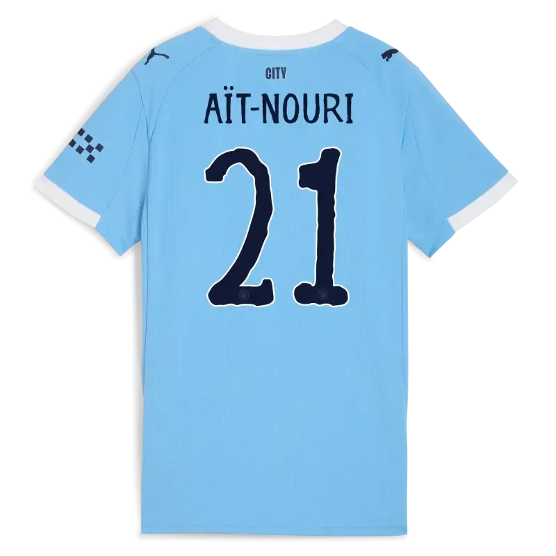 Women’s Manchester City KidSuper Home Jersey 2025/26 With AÏT-NOURI 21 Printing | Manchester City Shop Women’s Manchester City KidSuper Home Jersey 2025/26 With AÏT-NOURI 21 Printing | Manchester City Shop