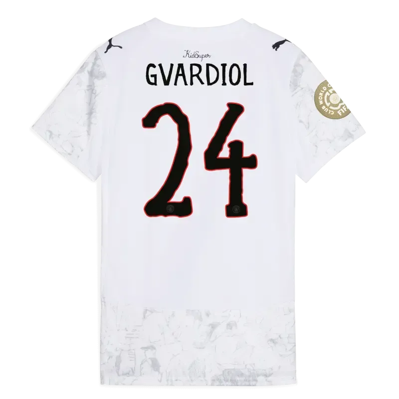 Women’s Manchester City KidSuper Jersey 2025/26 Club World Cup With GVARDIOL 24 printing | Manchester City Shop Women’s Manchester City KidSuper Jersey 2025/26 Club World Cup With GVARDIOL 24 printing | Manchester City Shop