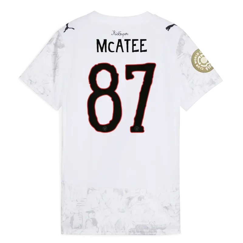 Women’s Manchester City KidSuper Jersey 2025/26 Club World Cup With McATEE 87 printing | Manchester City Shop Women’s Manchester City KidSuper Jersey 2025/26 Club World Cup With McATEE 87 printing | Manchester City Shop