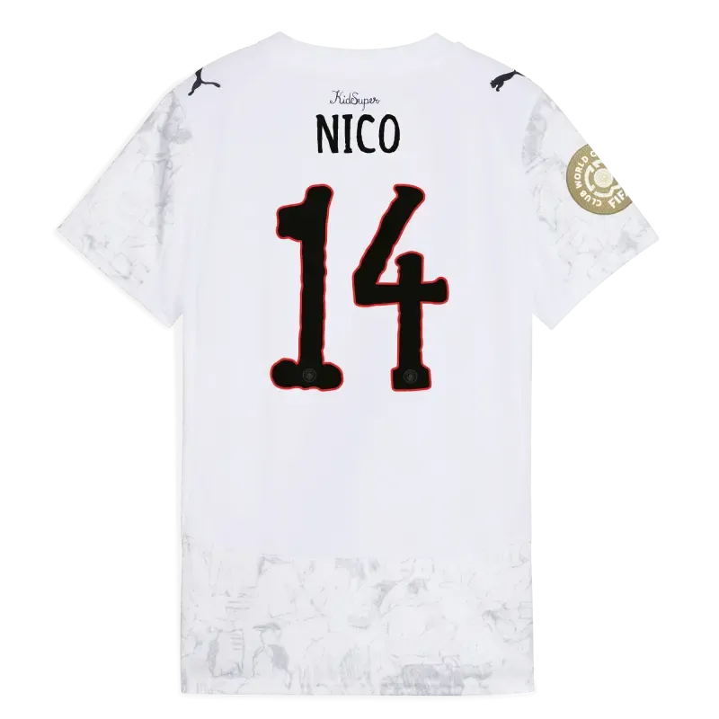 Women’s Manchester City KidSuper Jersey 2025/26 Club World Cup With NICO 14 printing | Manchester City Shop Women’s Manchester City KidSuper Jersey 2025/26 Club World Cup With NICO 14 printing | Manchester City Shop