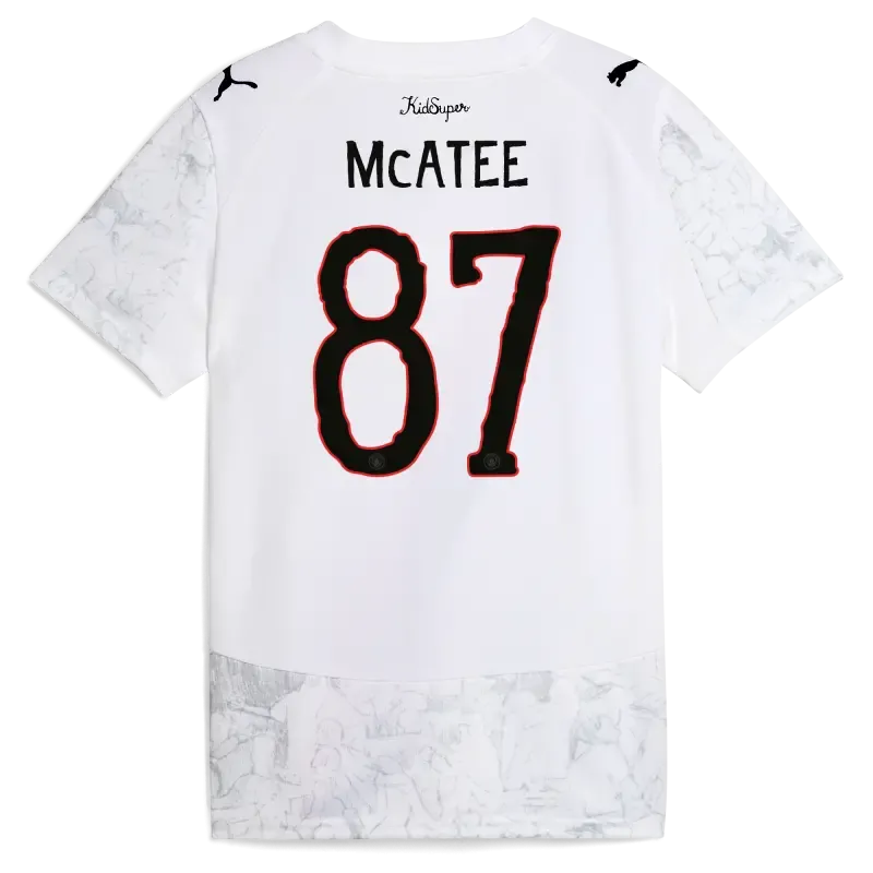 Women’s Manchester City KidSuper Jersey 2025/26 With McATEE 87 printing | Manchester City Shop Women’s Manchester City KidSuper Jersey 2025/26 With McATEE 87 printing | Manchester City Shop