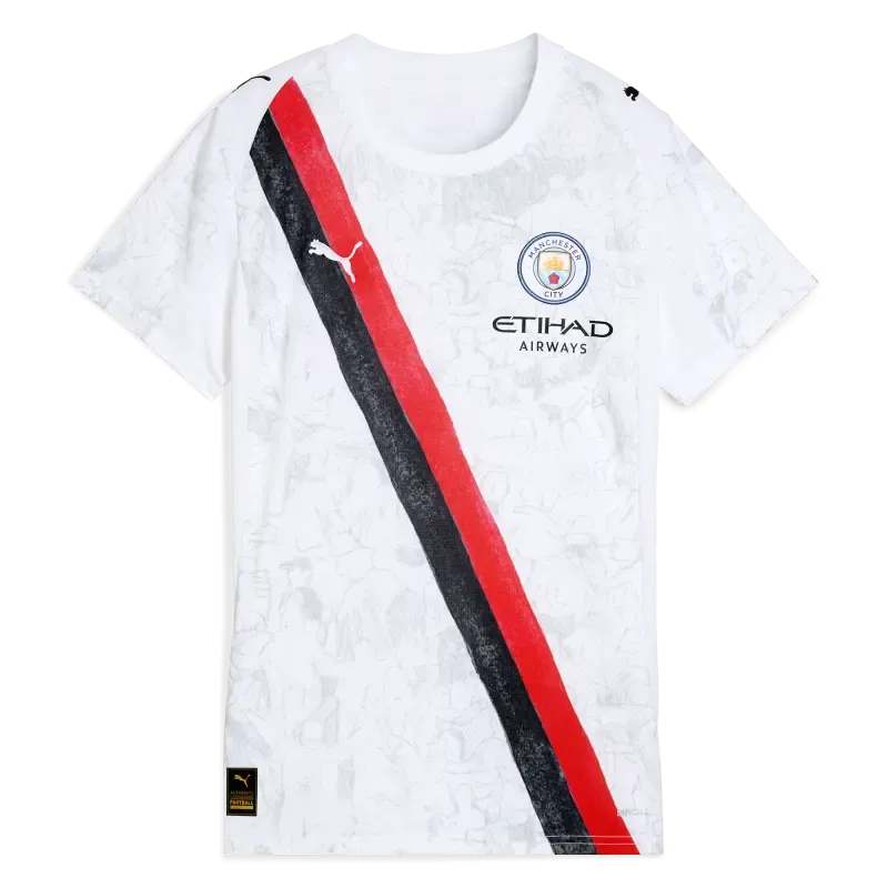 Women’s Manchester City KidSuper Jersey White 2025/26 | Manchester City Shop