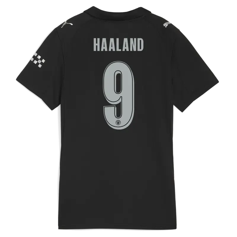 Women’s Manchester City Man City Away Jersey 2025/26 With HAALAND 9 Printing | Manchester City Shop Women’s Manchester City Man City Away Jersey 2025/26 With HAALAND 9 Printing | Manchester City Shop