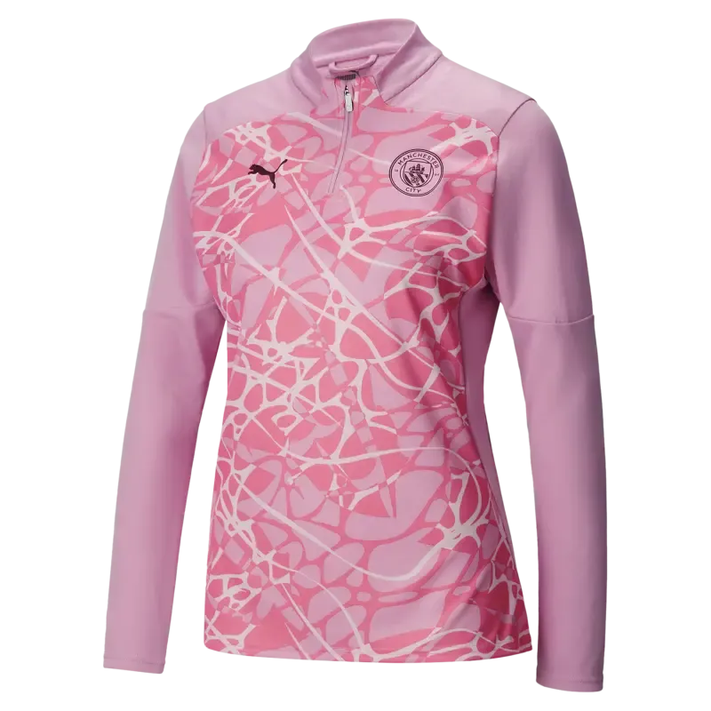 Women’s Manchester City Pre-Match 1/4 Zip Top | Manchester City Shop