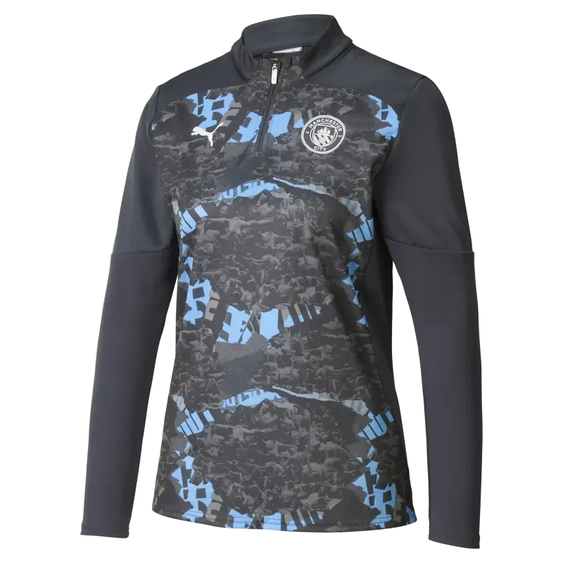 Women’s Manchester City Pre-Match 1/4 Zip Top | Manchester City Shop