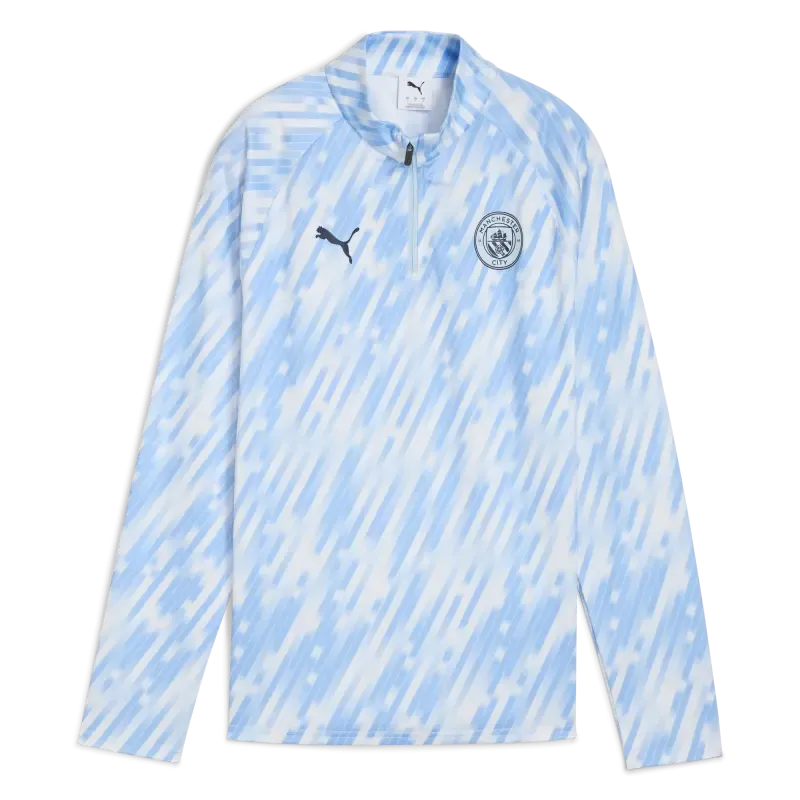 Women’s Manchester City Pre-Match 1/4 Zip Top | Manchester City Shop