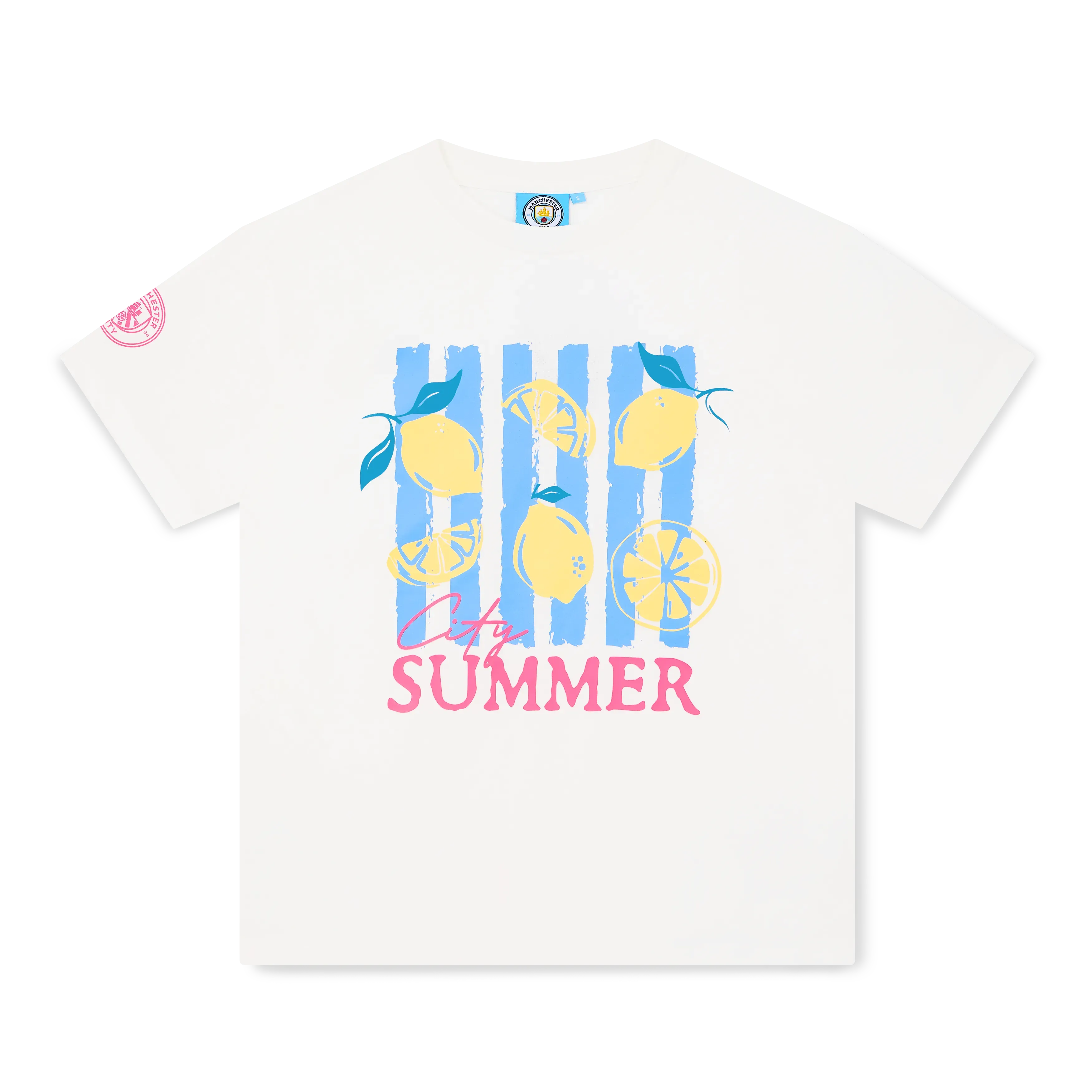 Women’s Manchester City Summer Graphic T-Shirt | Manchester City Shop