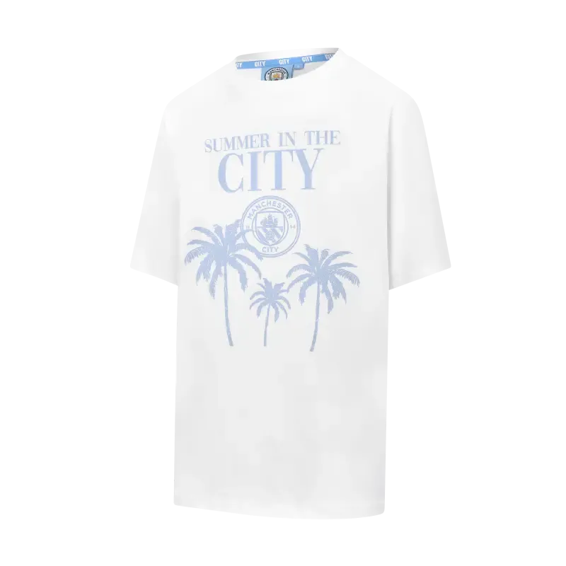 Women’s Manchester City Summer in the City T-Shirt | Manchester City Shop Women’s Manchester City Summer in the City T-Shirt | Manchester City Shop