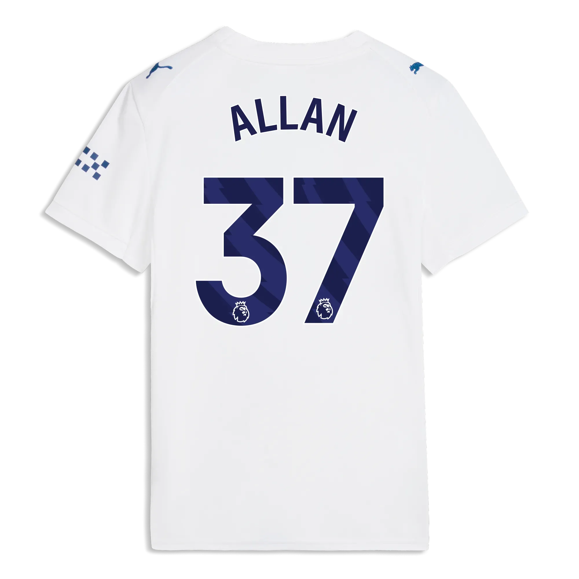 Women’s Manchester City Third Jersey 2026/27 With ALLAN 37 Printing | Manchester City Shop