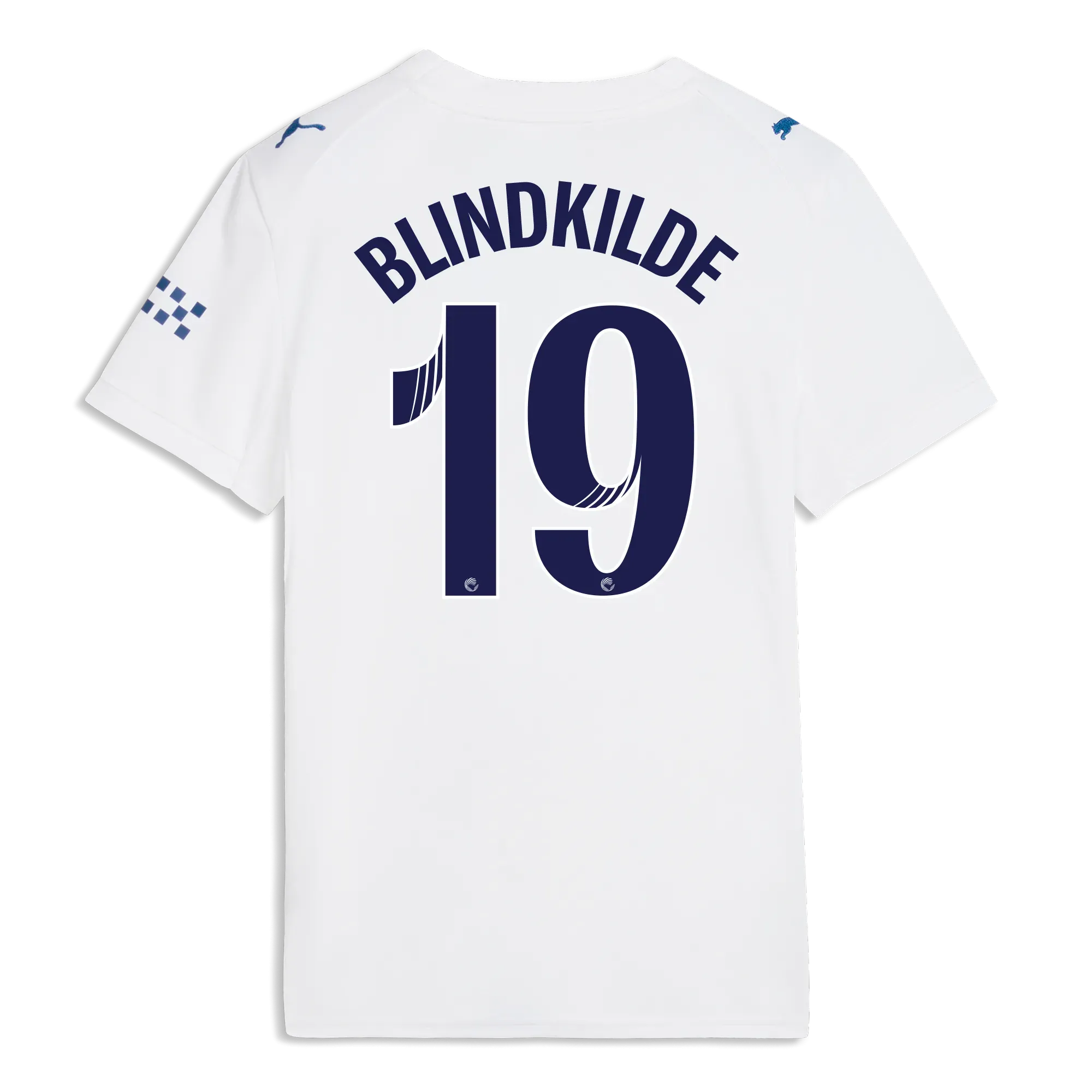 Women’s Manchester City Third Jersey 2026/27 With BLINDKILDE 19 Printing | Manchester City Shop