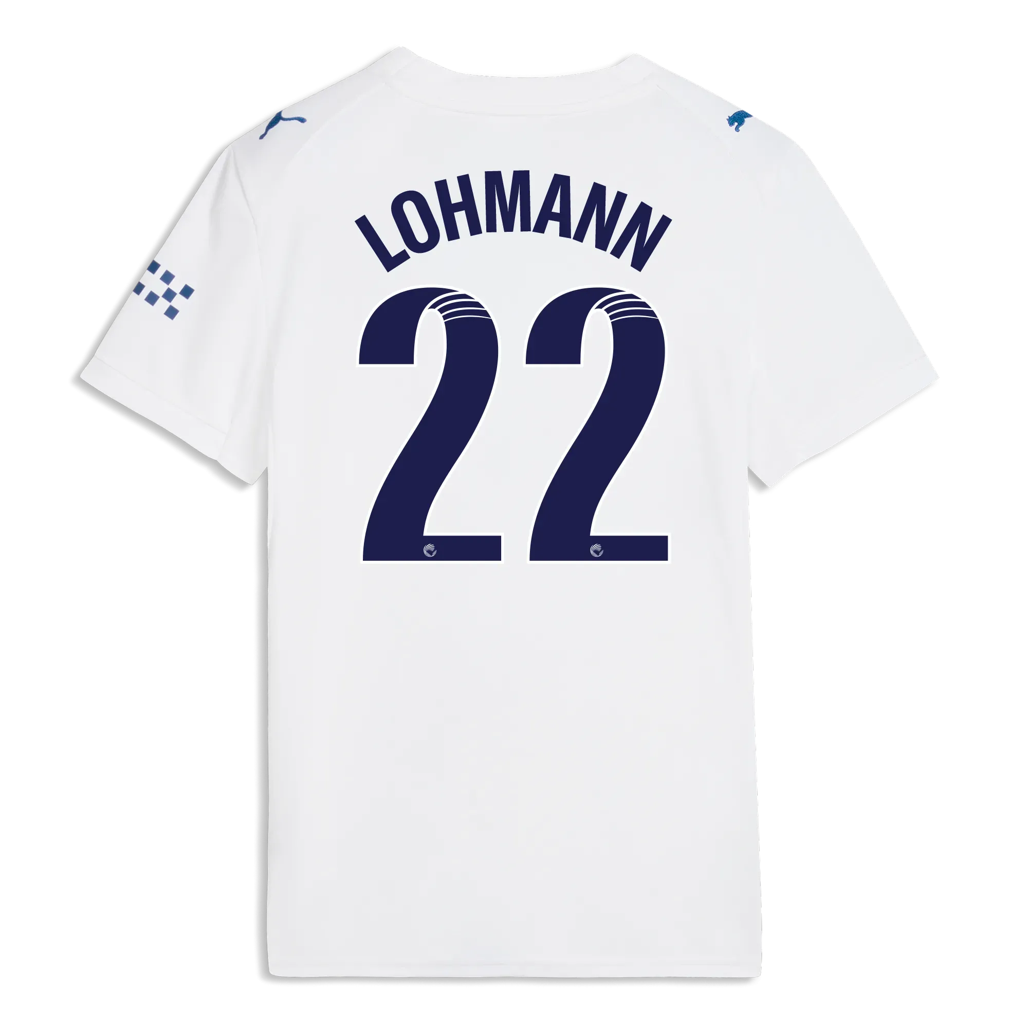 Women’s Manchester City Third Jersey 2026/27 With LOHMANN 22 Printing | Manchester City Shop
