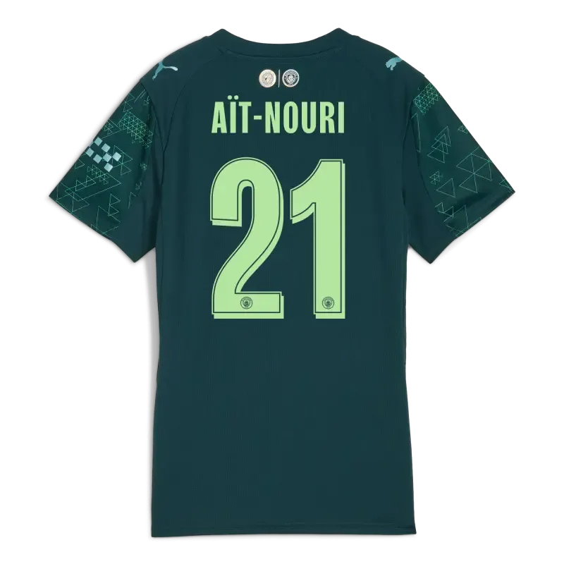 Womens Manchester City EA SPORTS FC Jersey 2025/26 With AÏT-NOURI 21 Printing | Manchester City Shop Womens Manchester City EA SPORTS FC Jersey 2025/26 With AÏT-NOURI 21 Printing | Manchester City Shop